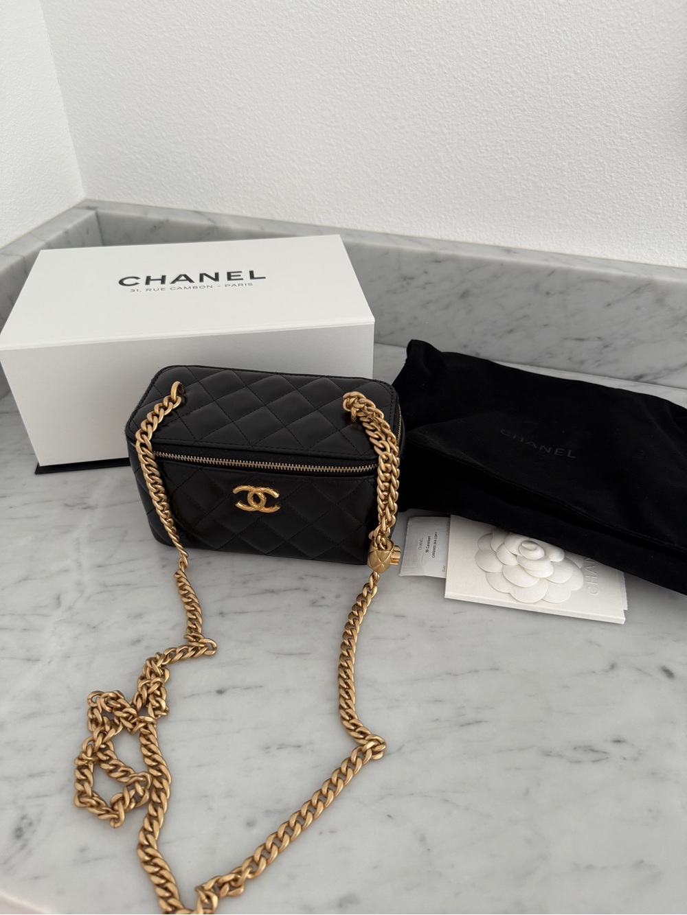 Chanel vanity bag